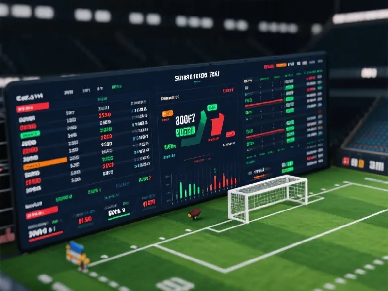 足球赛事数据分析面板